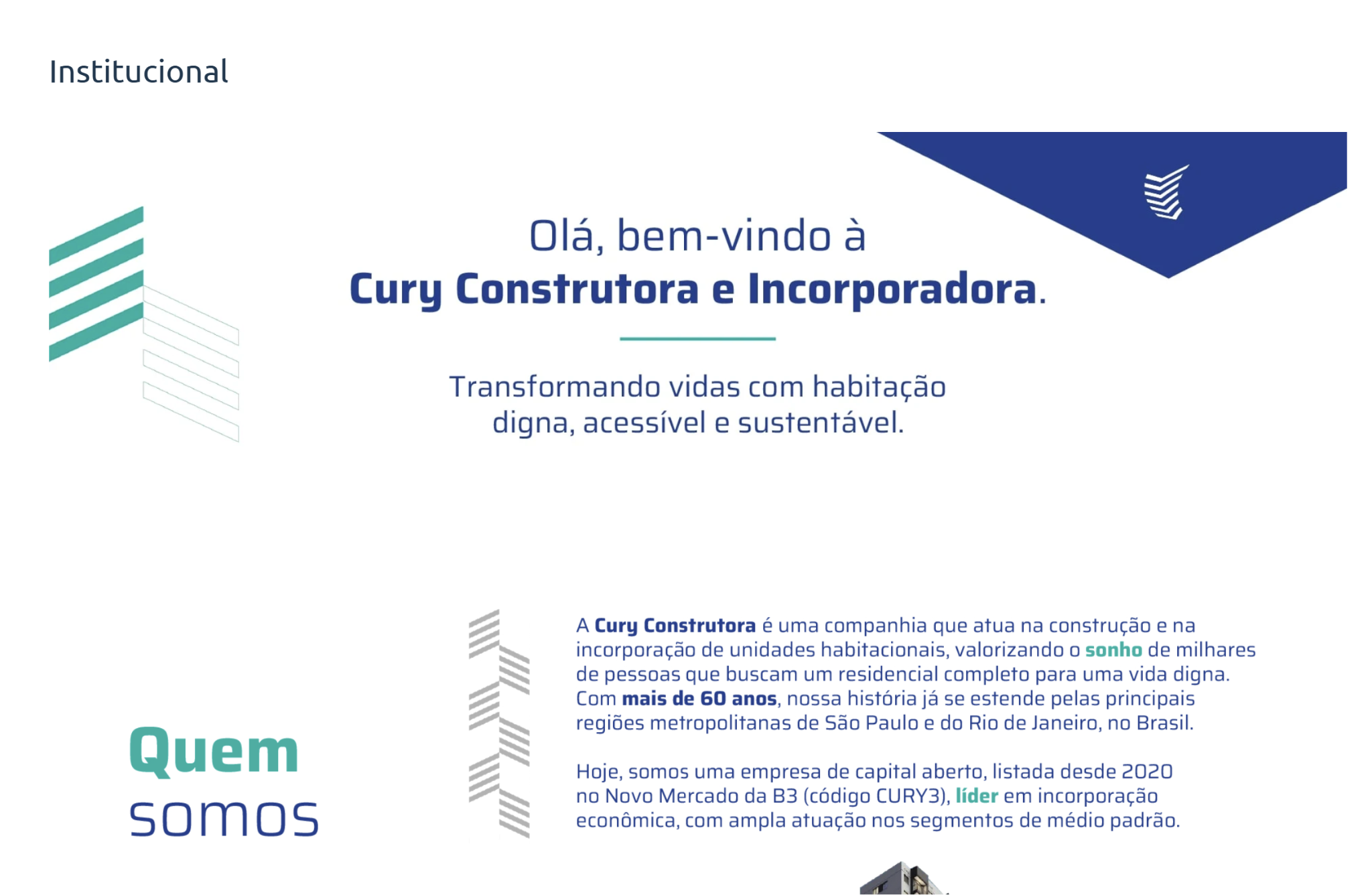 Institucional Cury - Quem somos
